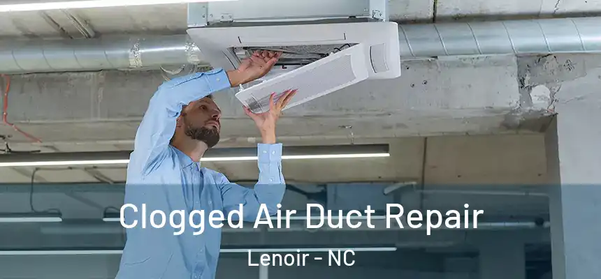 Clogged Air Duct Repair Lenoir - NC